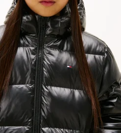 Dunfrakke - Long - Black|Tommy Hilfiger Discount