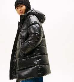 Dunfrakke - Long - Black|Tommy Hilfiger Discount