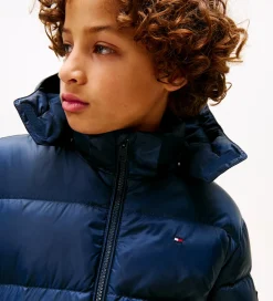 Dunjakke - Essential Down - Dark Night Navy|Tommy Hilfiger Sale
