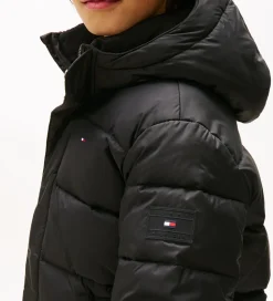Dynejakke - Sort|Tommy Hilfiger Sale