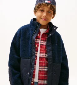 Fleecejakke - Teddy - Dark Night Blue|Tommy Hilfiger Online