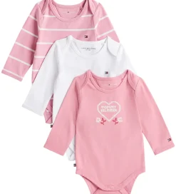 Gaveæske - Bodyer l/æ - 3-pak - Mystic Pink|Tommy Hilfiger Outlet