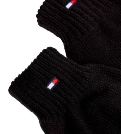 Handsker - Strik - Sort|Tommy Hilfiger Clearance