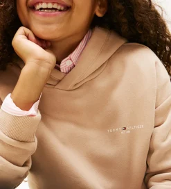 Hættetrøje - Malted Milk|Tommy Hilfiger Sale