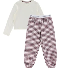 Nattøj - Ivory Silk/Mini Plaie Ivory|Tommy Hilfiger Best