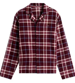 Nattøj - Straight - Tartan Reiker Burgundyred|Tommy Hilfiger Hot