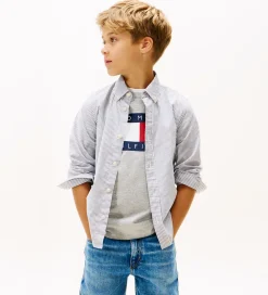 Skjorte - Dark Night Navy Stripe|Tommy Hilfiger Sale