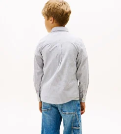 Skjorte - Dark Night Navy Stripe|Tommy Hilfiger Sale