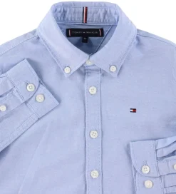 Skjorte - Stretch Oxford - Calm Blue|Tommy Hilfiger