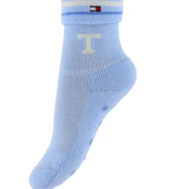 Strømper - 2-pak - Lyseblå/Hvid|Tommy Hilfiger Clearance