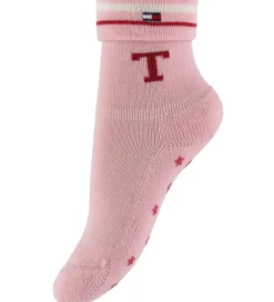 Strømper - 2-pak - Rosa/Hvid|Tommy Hilfiger Clearance