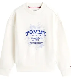 Sweatshirt - Crew - Ancient White|Tommy Hilfiger