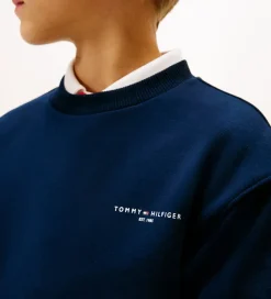 Sweatshirt - Mini Corp - Dark Night Navyblue|Tommy Hilfiger Discount