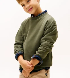 Sweatshirt - Mini Corp - Pewter Green|Tommy Hilfiger Hot