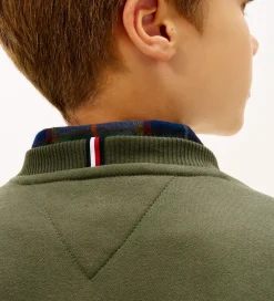 Sweatshirt - Mini Corp - Pewter Green|Tommy Hilfiger Hot