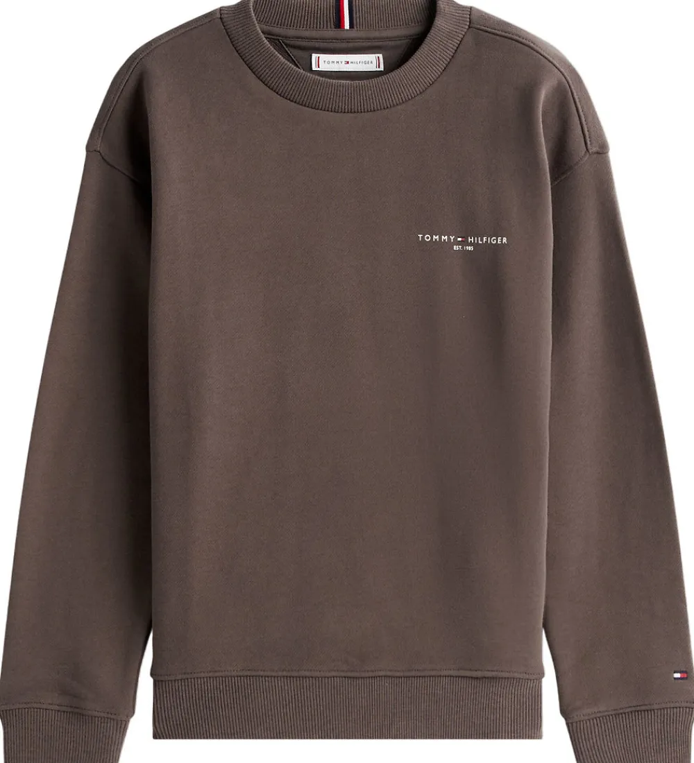 Sweatshirt - Mini Corp - Black Walnutbrown|Tommy Hilfiger Best