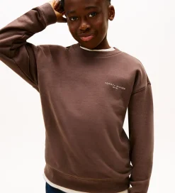 Sweatshirt - Mini Corp - Black Walnutbrown|Tommy Hilfiger Best
