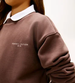Sweatshirt - Mini Corp - Black Walnutbrown|Tommy Hilfiger Best