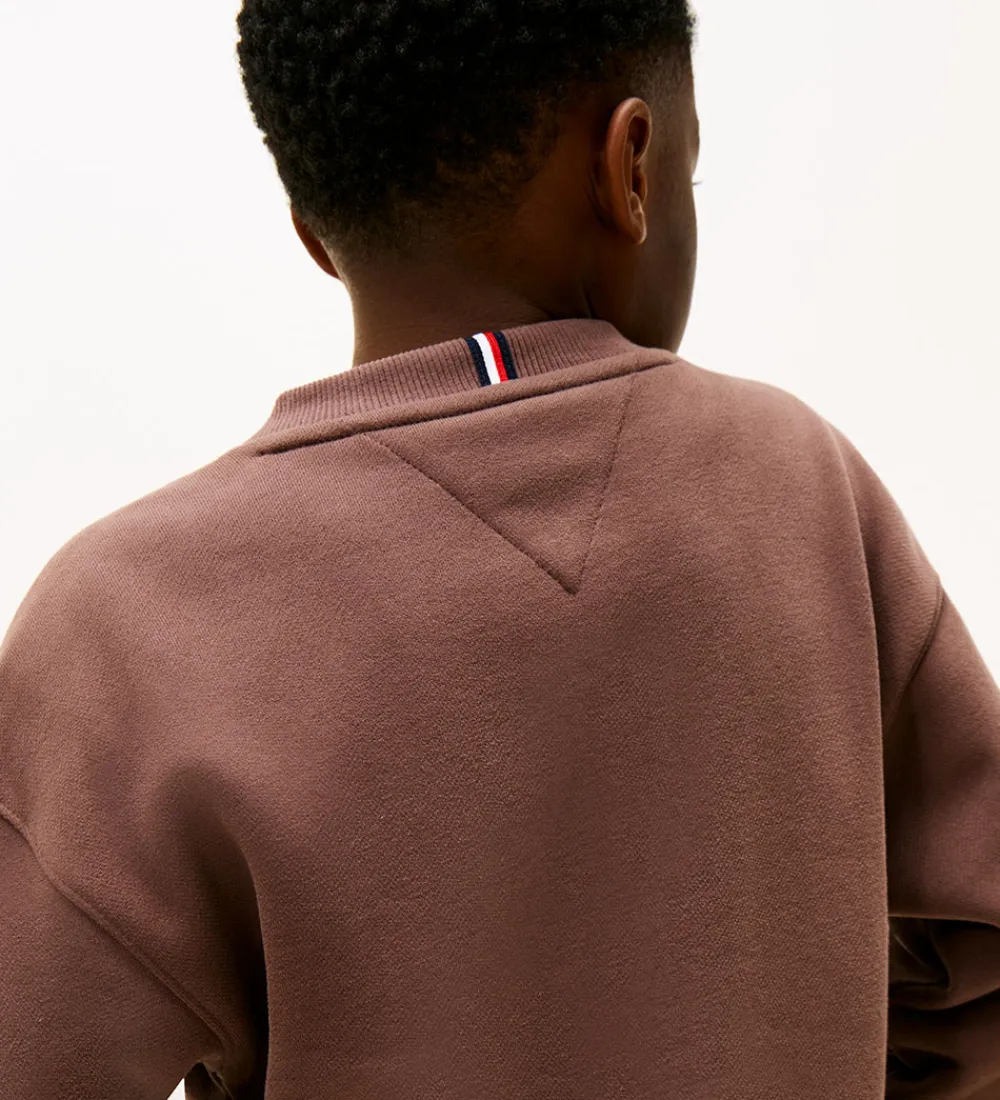 Sweatshirt - Mini Corp - Black Walnutbrown|Tommy Hilfiger Best