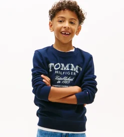 Sweatshirt - Dark Night Blue|Tommy Hilfiger Sale