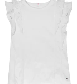 Top - Broderie Anglaise - Hvid|Tommy Hilfiger New