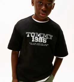 T-shirt - 1985 Graphic Print - Black|Tommy Hilfiger Discount