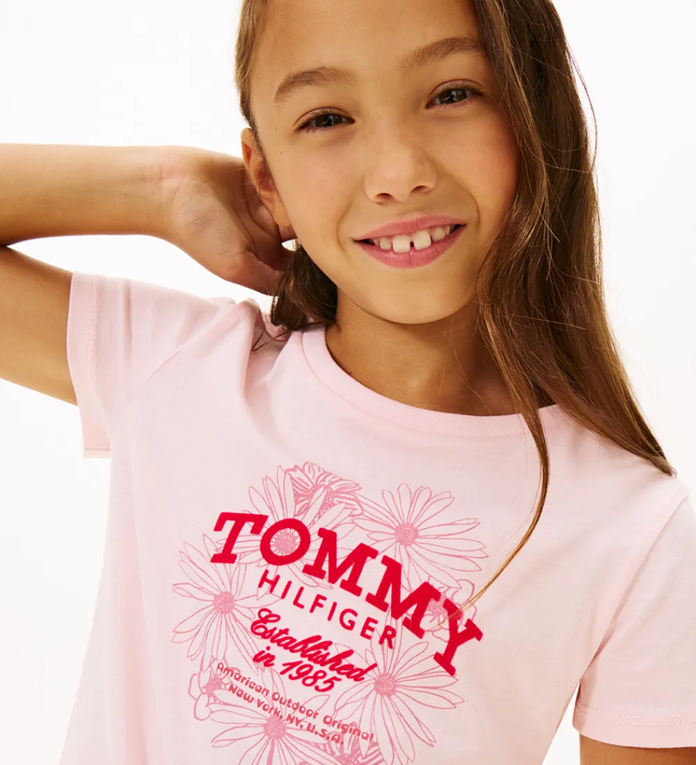 T-shirt - Duchess Pink|Tommy Hilfiger Hot