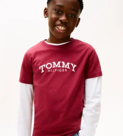 T-shirt - Monotype - Rich Cherrry/Purple|Tommy Hilfiger Clearance