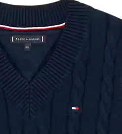 Vest - Strik - Dark Night Navy|Tommy Hilfiger Discount