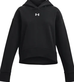 Hættetrøje - Cropped - Rival - Sort|Under Armour Best