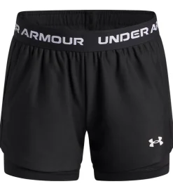 Sportsshorts - Tech Play Up 2-i-1- Sort|Under Armour Sale