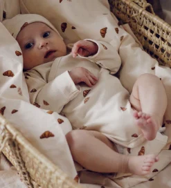 Gaveæske - Bukser m. Fødder/Hue/Body l/æ - Rib - Croissan|VACVAC New