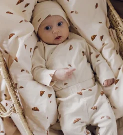 Gaveæske - Bukser m. Fødder/Hue/Body l/æ - Rib - Croissan|VACVAC New