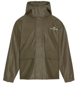 Regntøj m. Seler - PU - Dark Moss|Ver de Terre Discount