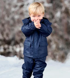 Regntøj m. Termo - PU - Navy|Ver de Terre