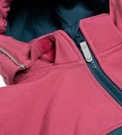 Softshelljakke m. Fleece - Play - Plum/Navy|Viking Best