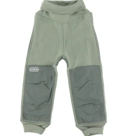 Bukser - Uld - Støvet Grøn|Voksi Clearance