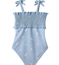 Badedragt - Selma - UV40+ - Morning Sky Hearts|Wheat Sale