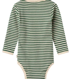 Body l/æ - Rib - Berti - Green Stripe|Wheat Clearance