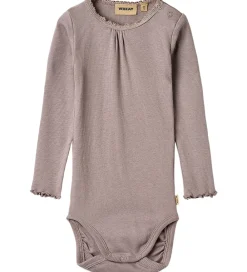 Body l/æ - Rib - Dusty Purple|Wheat New