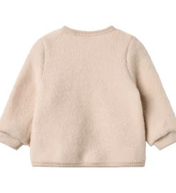 Cardigan - Uldfleece - Kari - Pale Lilac|Wheat Discount