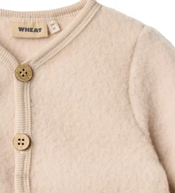 Cardigan - Uldfleece - Kari - Pale Lilac|Wheat Discount