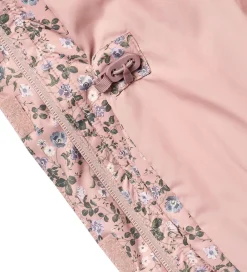 Dynejakke - Eli - Rose Powder Flowers|Wheat Online