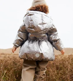 Dynejakke - Eli - Silver Flower Meadow|Wheat