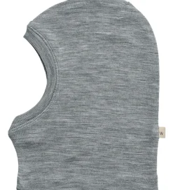 Elefanthue - 1-lags - 2-pak - Uld - Kim - Gråmeleret|Wheat Hot