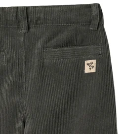 Fløjlsbukser - Hugo - Black Sea|Wheat Clearance