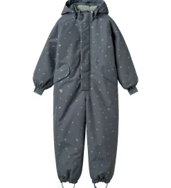 Flyverdragt - Miko - Grey Blue Letters|Wheat Hot