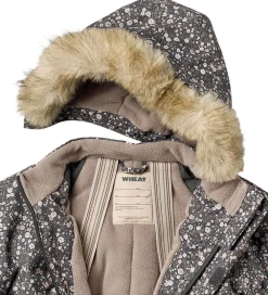 Flyverdragt - Moe - Black Sea Open Flowers|Wheat Best