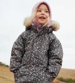 Flyverdragt - Moe - Black Sea Open Flowers|Wheat Best