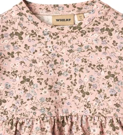 Kjole - Sessa - Rose Powder Flowers|Wheat Best